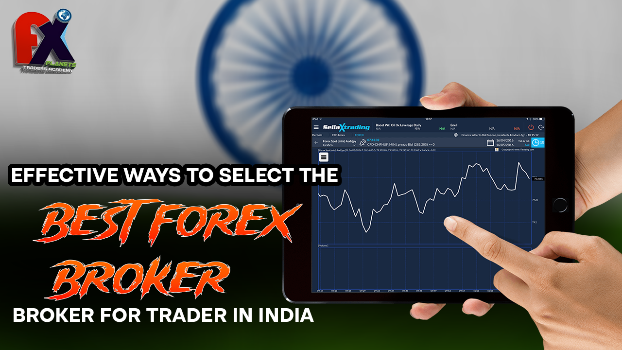 Effective Ways to Select the Best Forex Broker for Traders in India